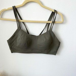 LULULEMON LIKE A CLOUD size 10 sports bra in grey